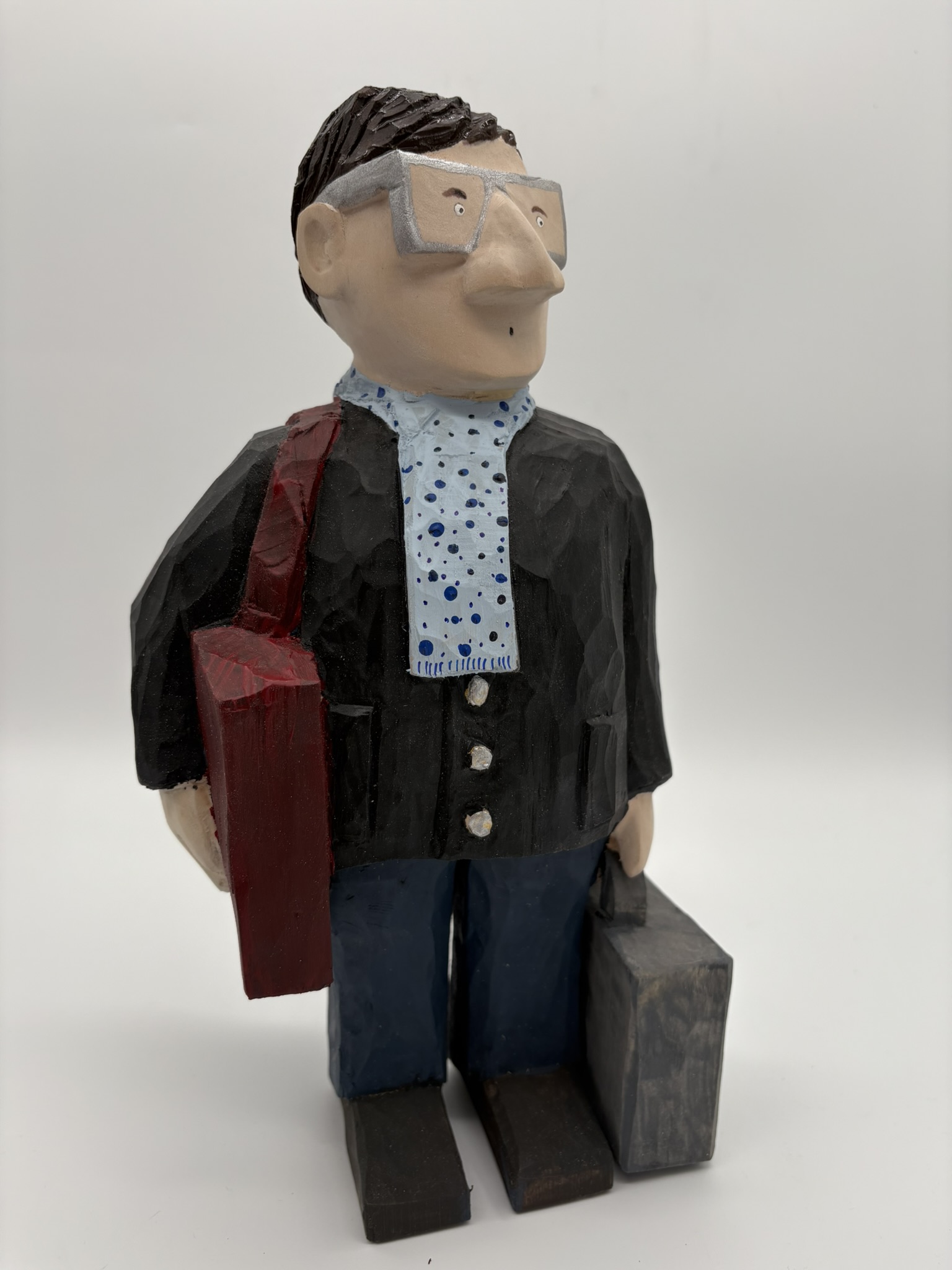 Geschäftsmann mit Aktenkoffer